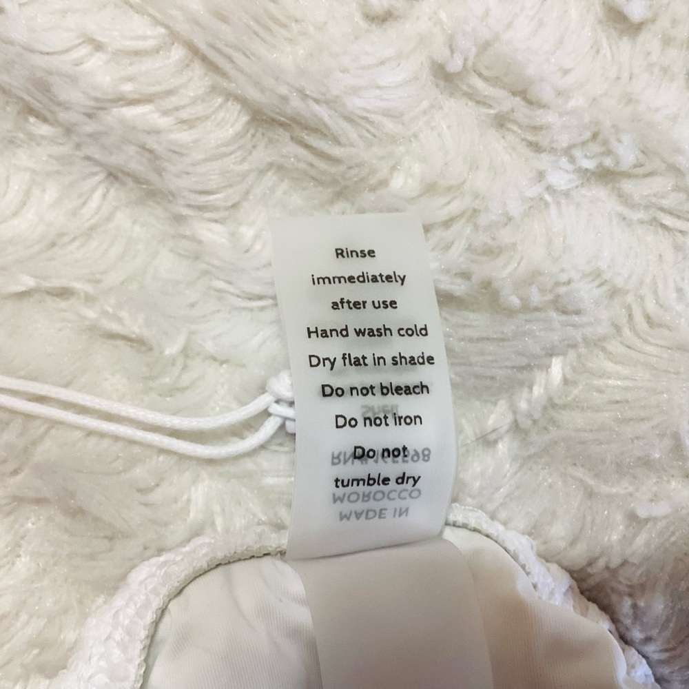 NEW Andie Swim The Tropez Bottom in White S - Picture 7 of 8